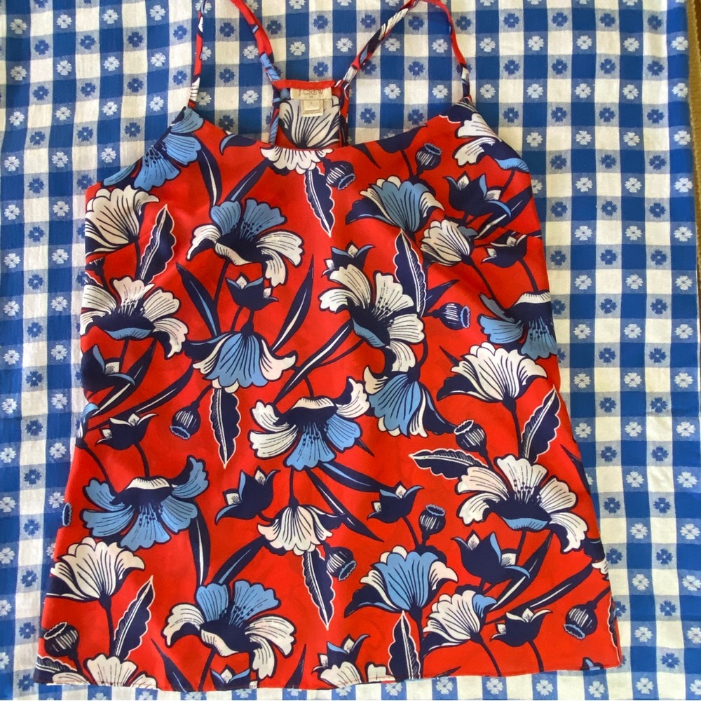 4/$16   J. Crew Adjustable Strap Tank/Camisole - Size 2 - Picture 3 of 9